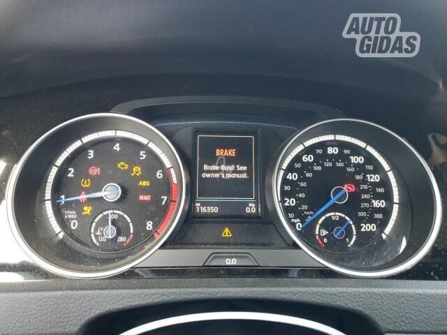 VW Golf VII 1.6 TDI mechaninė 6 pavarų dėžė