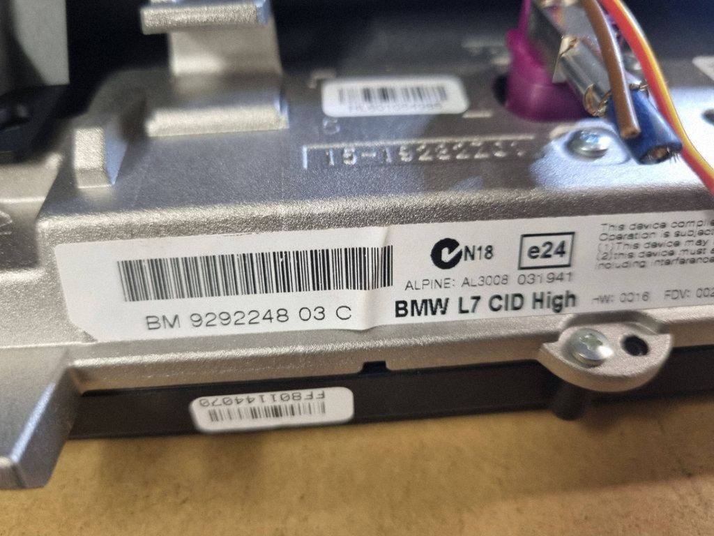 BMW 3 F30 F35 F31 ekranas/ displėjus/ ekraniukas