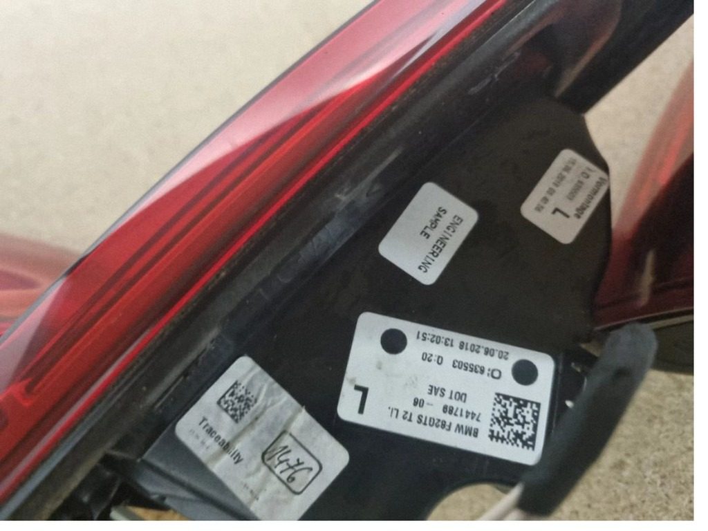 BMW M4 F82 F83 OLED galinių žibintų komplektas