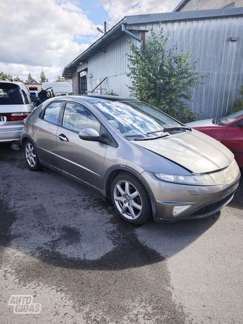 Honda Civic VIII 2006 priekinės kairės durys, pilkos