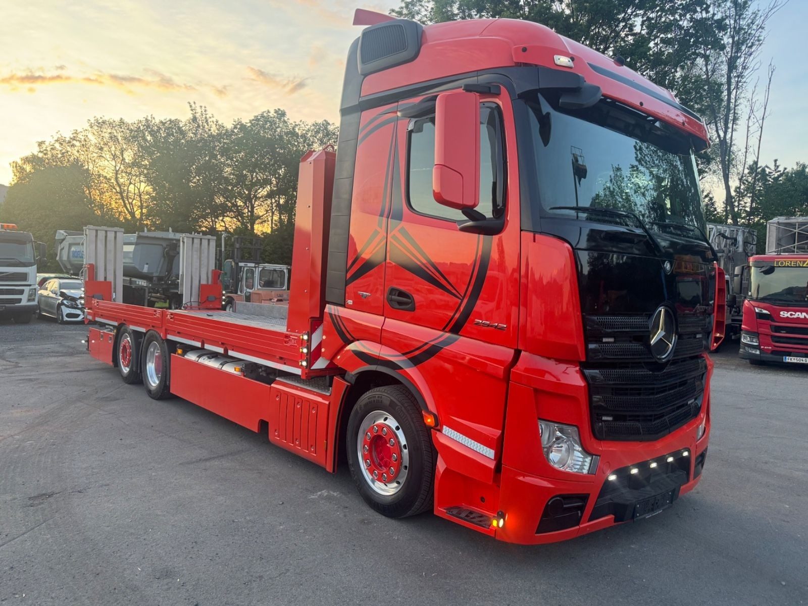Mercedes-Benz Actros 2542 Jumbo 6x2 2018 m Autovežis