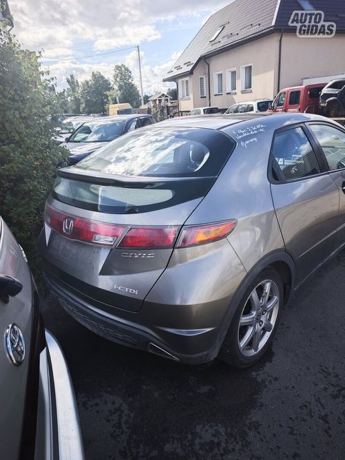 Honda Civic VIII 2006 priekinės kairės durys, pilkos