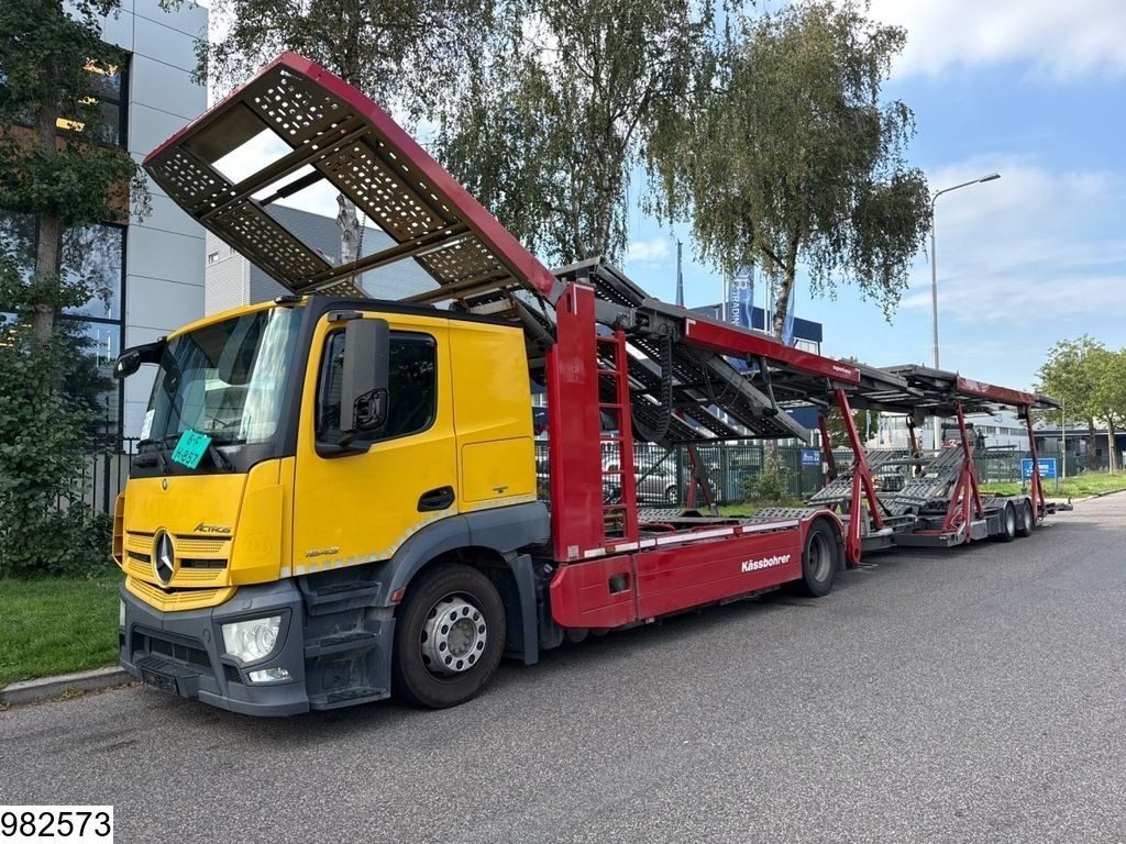 Mercedes-Benz Actros 1843 Kässbohrer Combi 4x2 2015 m Autovežis