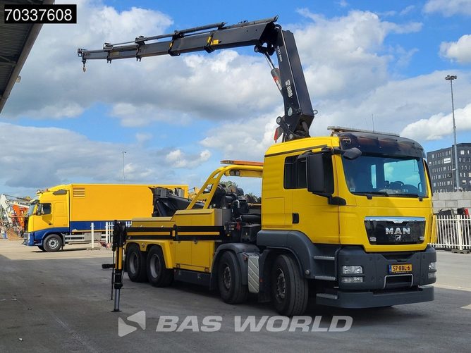 MAN TGS 41.480 8x4 Recovery 8x4 2013 m Autovežis