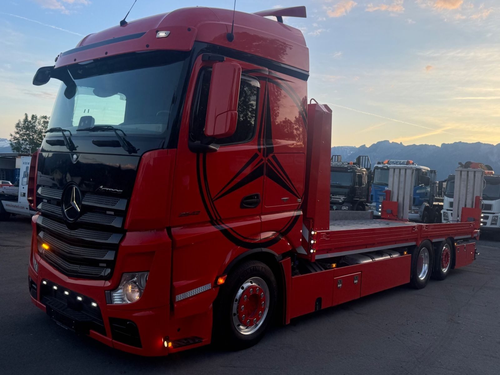 Mercedes-Benz Actros 2542 Jumbo 6x2 2018 m Autovežis