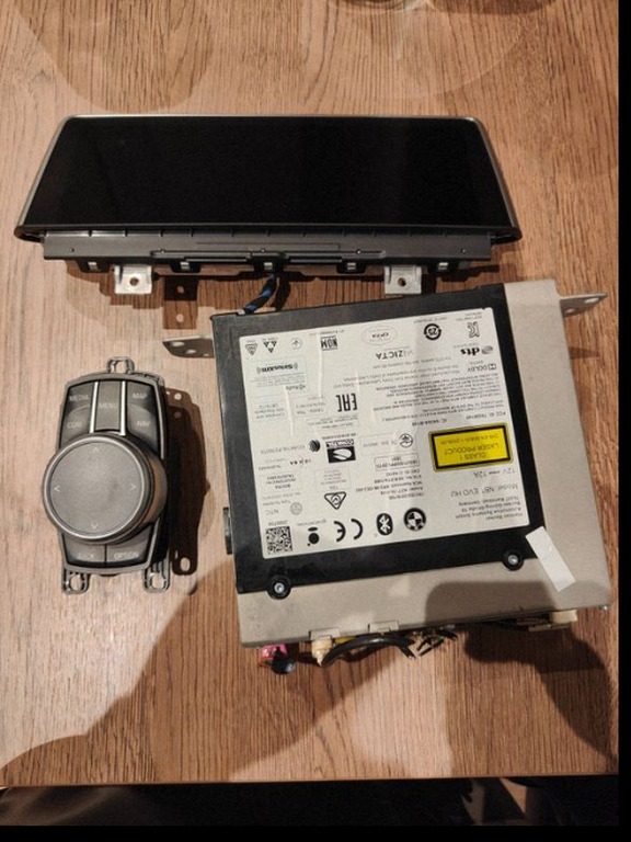 BMW X5 F15 F16 NBT EVO magnetola + CID 10,25 ekranas + iDrive kontroleris