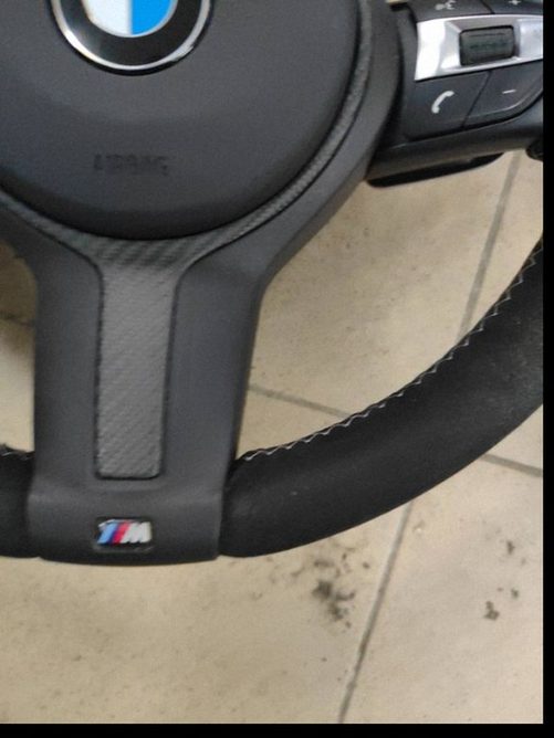 BMW M Performance LED vairas su ekranu, alcantara + karbonas (F2x F3x F8x)